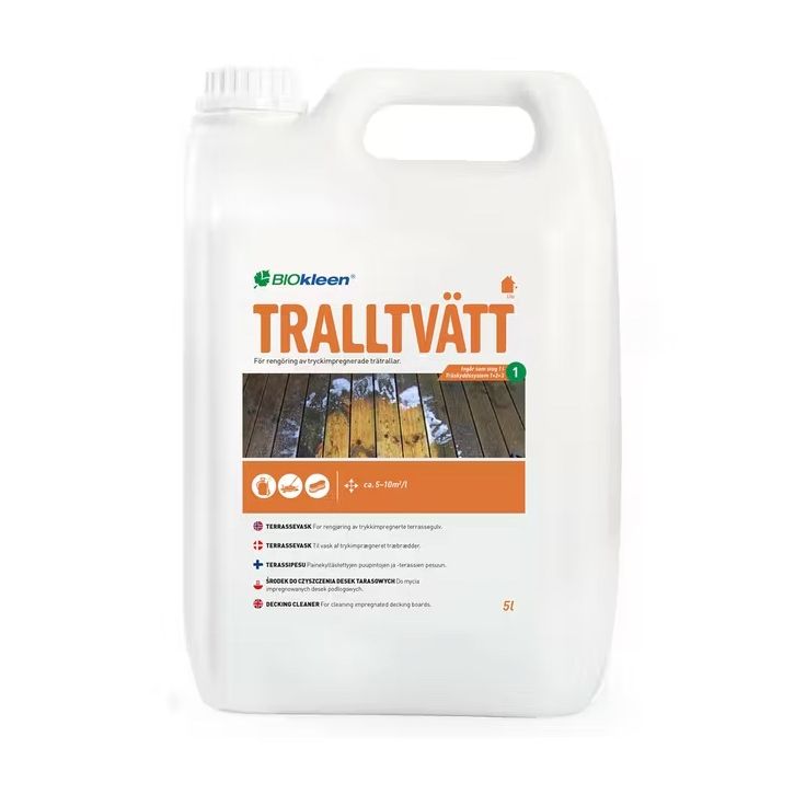 Terassipesuaine Biokleen, 5l