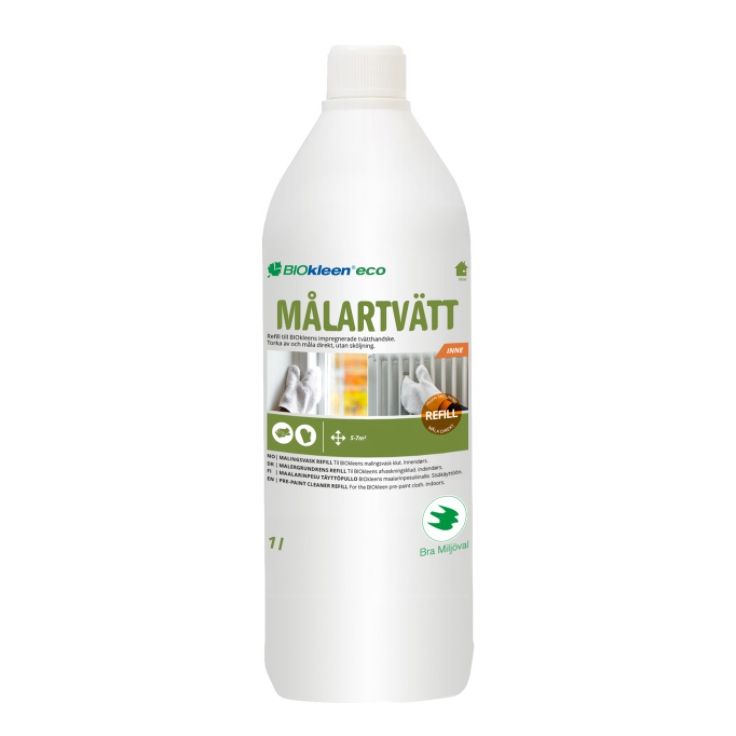 Maalarinpesu Biokleen Eco, sisätiloihin, 1l