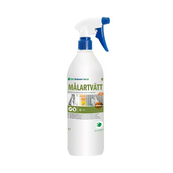 Maalarinpesu Biokleen Eco, sisätiloihin, 1l, sumutepullo