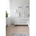 Kovetettu puulattia Bjelin Tammi Vistorp 3.0 Powder White L, mattalakattu - 310007
