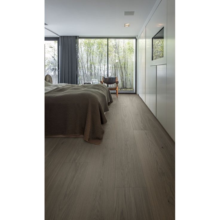 Kovetettu puulattia Bjelin Tammi Ekeborg 3.0 Mineral Grey, harjattu, mattalakattu, eri kokoja