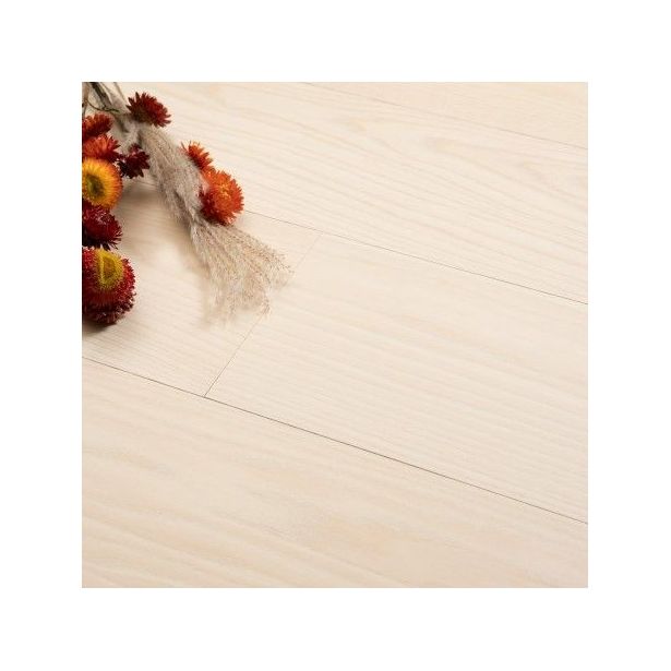 Kovetettu puulattia Bjelin Saarni Esarp 3.0 Misty White, mattalakattu, eri kokoja