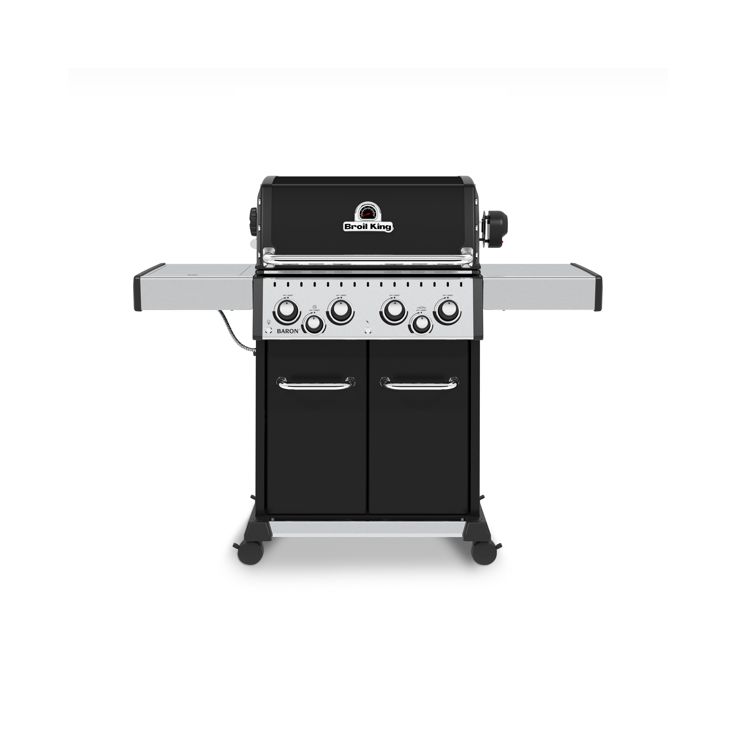 Kaasugrilli Broil King Baron 490 4 poltinta, sivukeitin