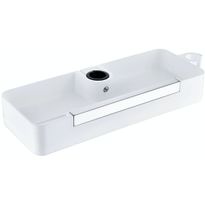 Saippuakori Bathlife Belasta, suihkutankoon, valkoinen