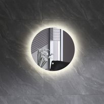 Valopeili Bathlife Skina, Ø600mm, hipaisukytkimellä