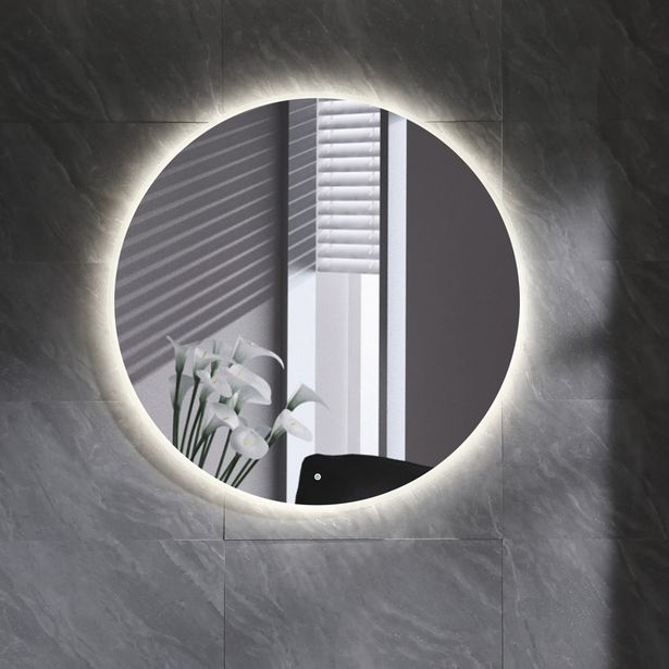 Valopeili Bathlife Skina, Ø1000mm, hipaisukytkimellä