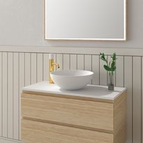 Pesuallas Bathlife Gedigen, Ø420mm, mattavalkoinen