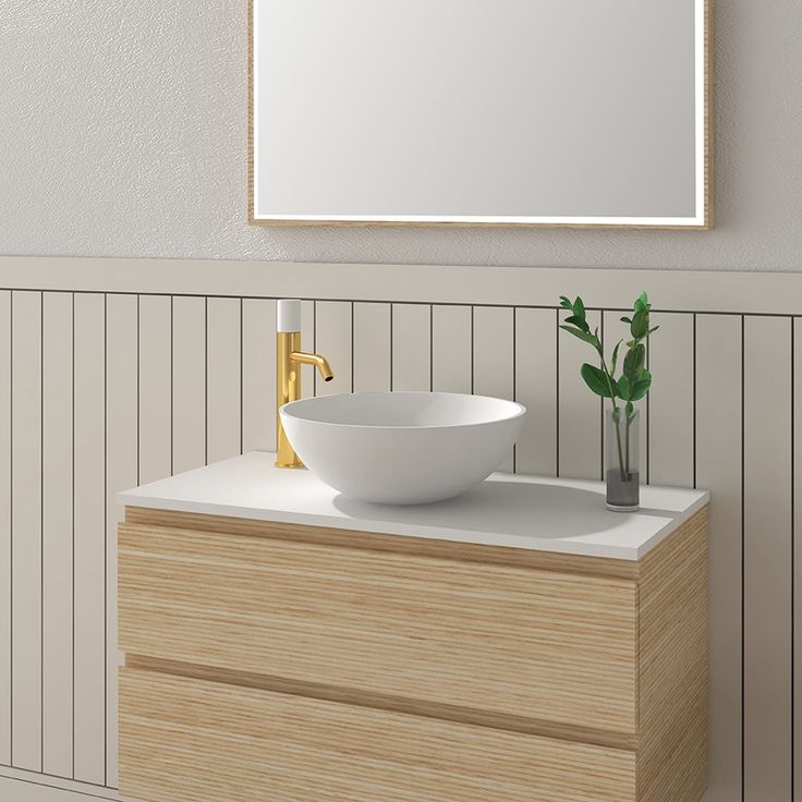Pesuallas Bathlife Gedigen, Ø420mm, mattavalkoinen