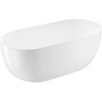 Kylpyamme Bathlife Soft, 1600x750mm, valkoinen