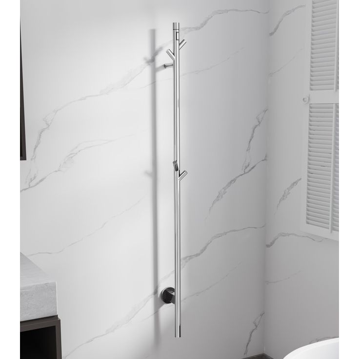 Pyyhekuivain Bathlife Fas, 1600mm, ajastimella, kromi