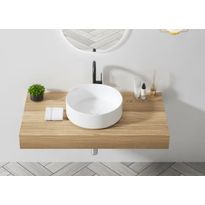 Malja-allas Bathlife Grund, ø405mm, valkoinen