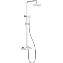 Sadesuihkusetti Bathlife Kaskad, termostaattihanalla, suihkupää ⌀225mm, kiiltävä kromi