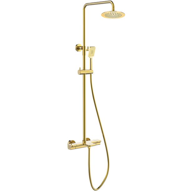 Sadesuihkusetti Bathlife Stimma, juoksuputkella, messinki