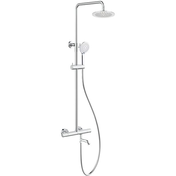 Sadesuihkusetti Bathlife Brusa, Fylla-juoksuputkella, kromi