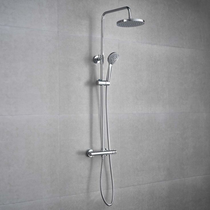 Sadesuihkusetti Bathlife Glimma, termostaattihanalla, kromi
