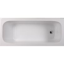 Kylpyamme Bathlife Paus, 1600x700 mm, valkoinen