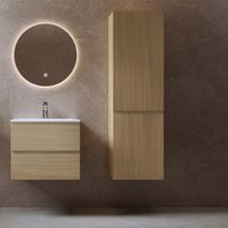 Sivukaappi Bathlife Eufori, 450x1500x350mm, vaalea tammi, Verkkokaupan poistotuote