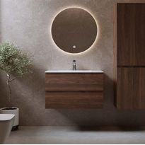 Allaskaappi pesualtaalla Bathlife Eufori, pähkinä, eri kokoja