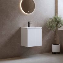 Allaskaappi altaalla Bathlife Smila, 50 cm, valkoinen, Verkkokaupan poistotuote