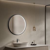 Valopeili Bathlife Lysa, 700 mm, musta, Verkkokaupan poistotuote