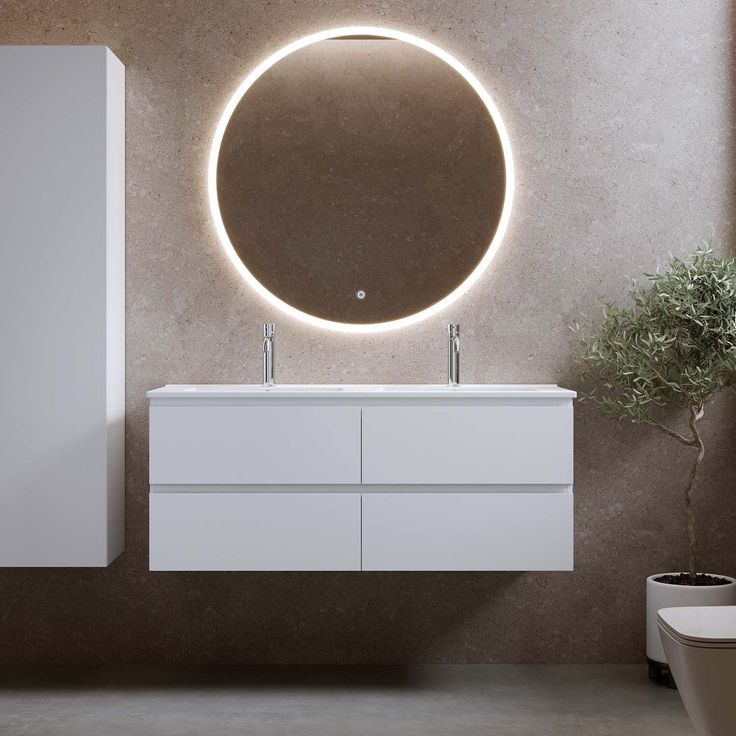 Allaskaappi kaksoisaltaalla Bathlife Eufori 1200 eri värejä