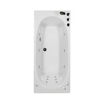 Poreamme Bathlife Fridfull Intro, 1600x700mm, oikea, valkoinen, Verkkokaupan poistotuote