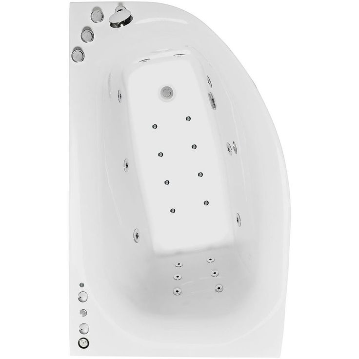 Poreamme Bathlife Trivsam Premium, 1600x1000mm, valkoinen