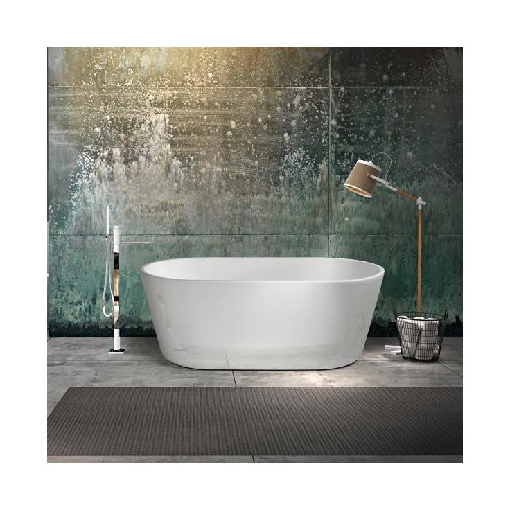 Kylpyamme Bathlife Lugn, 1600x800mm, valkoinen