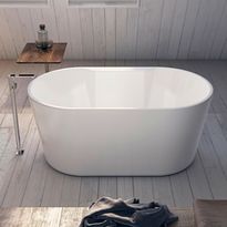 Kylpyamme Bathlife Hipp, 1410x800mm, valkoinen