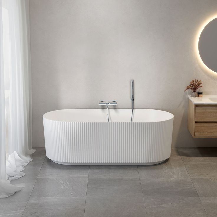 Kylpyamme Bathlife Elegans, 1700x800 mm, akryyli, mattavalkoinen