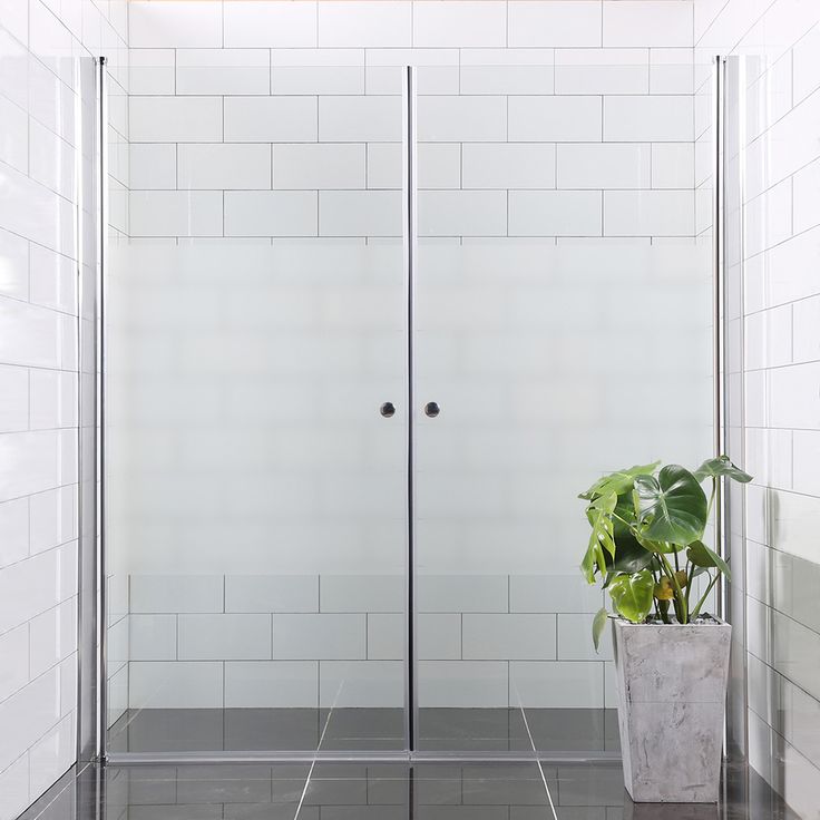 790735 - Suihkuseinä Bathlife Mångsidig Vital ovi 800mm + ovi 900mm osittain himmeä