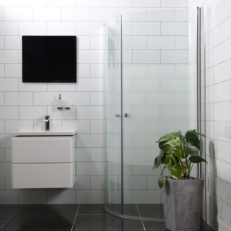 790745 - Suihkunurkka Bathlife Mångsidig Vital ovi 800mm + ovi 800mm kaareva osittain himmeä