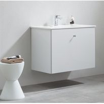 Allaskaappi pesualtaalla Bathlife Fröjd, 820x470x600cm, valkoinen