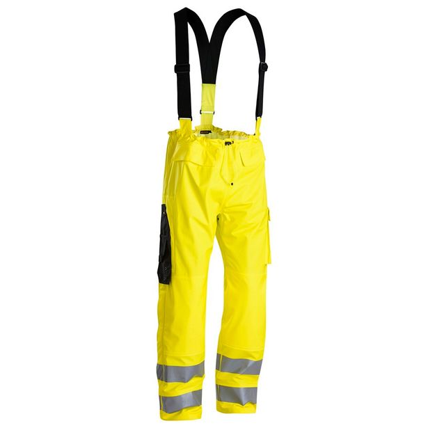Palosuojatut sadehousut Blåkläder 1303, keltainen