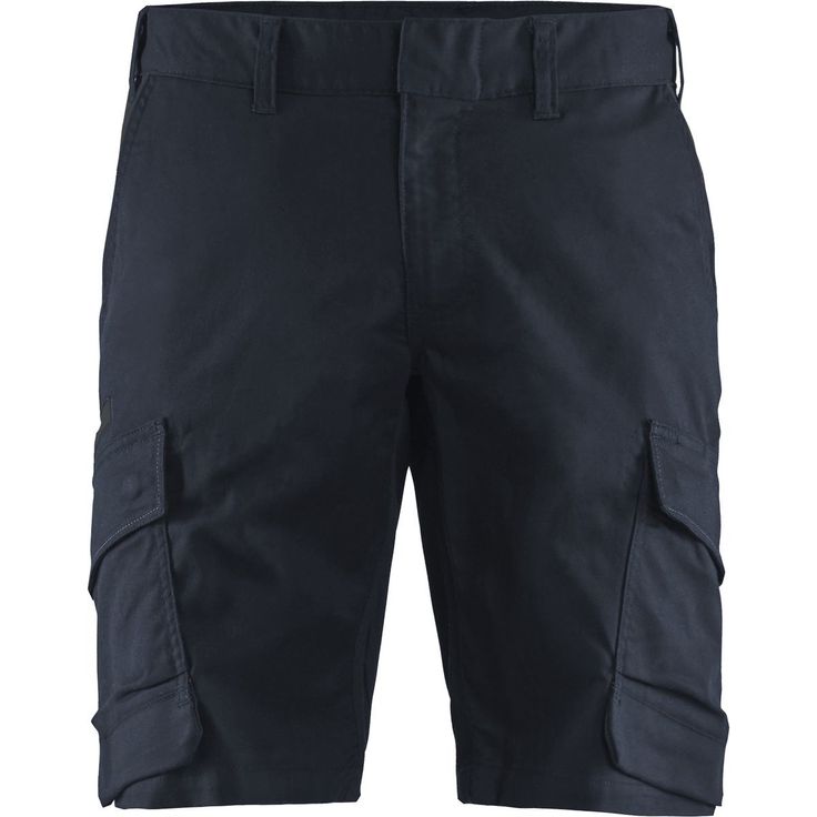 Shortsit Blåkläder 1446 Stretch, tummansininen/musta