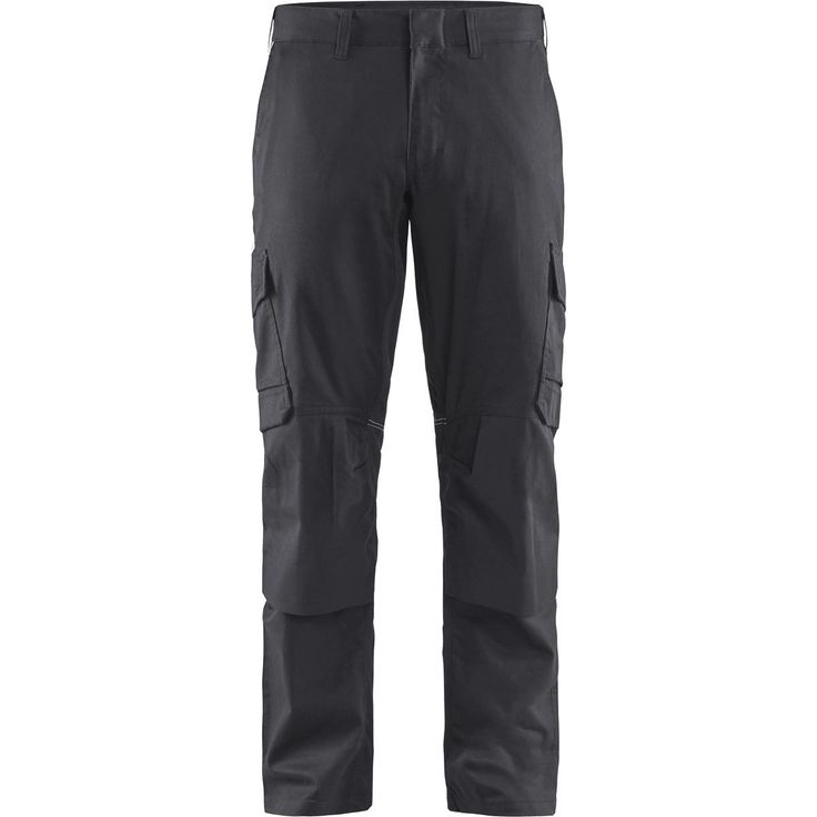 Housut Blåkläder 1448 Stretch, harmaa/musta