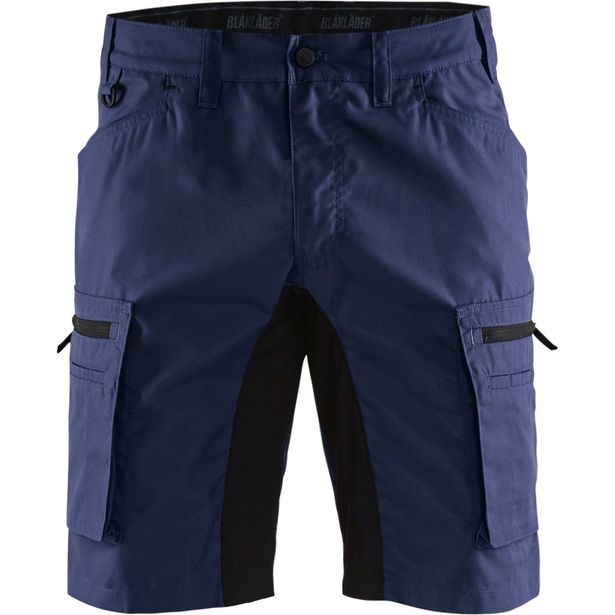 Shortsit Blåkläder 1449 Stretch, mariininsininen/musta