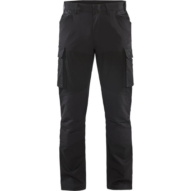 Housut Blåkläder 1457 Stretch, musta