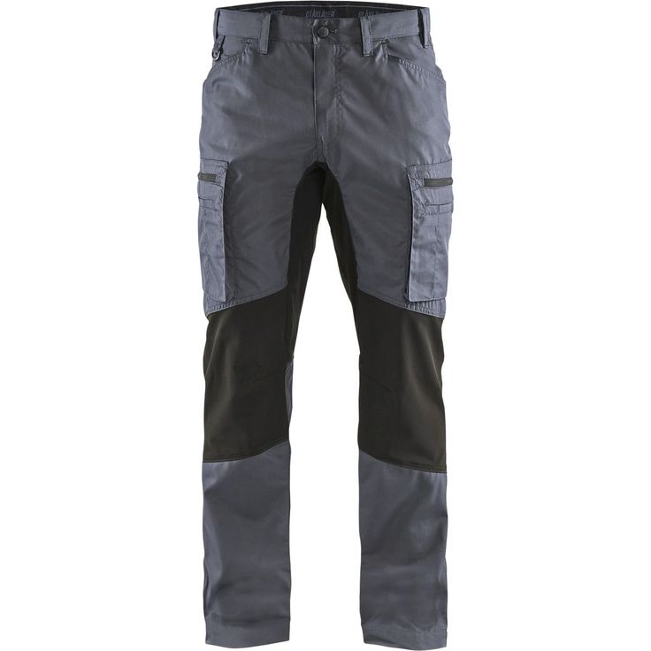 Housut Blåkläder 1459 Stretch, harmaa/musta