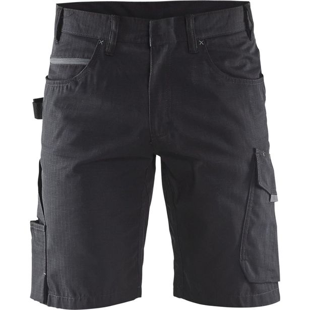 Shortsit Blåkläder 1499, musta/tummanharmaa
