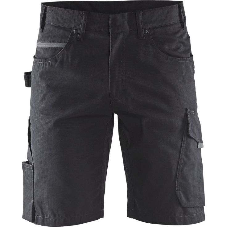 Shortsit Blåkläder 1499, musta/tummanharmaa