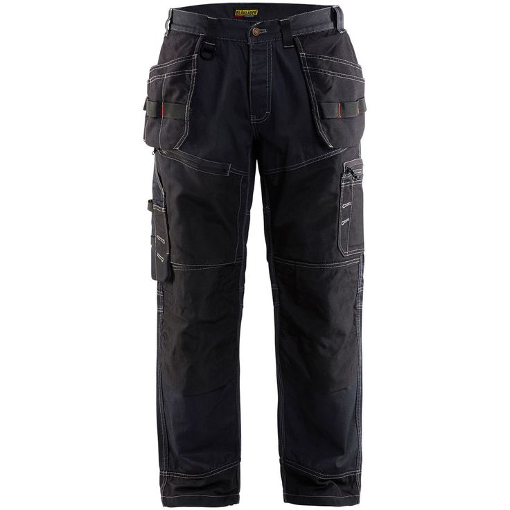 Riipputaskuhousut Blåkläder X1500, mariininsininen/musta, denim