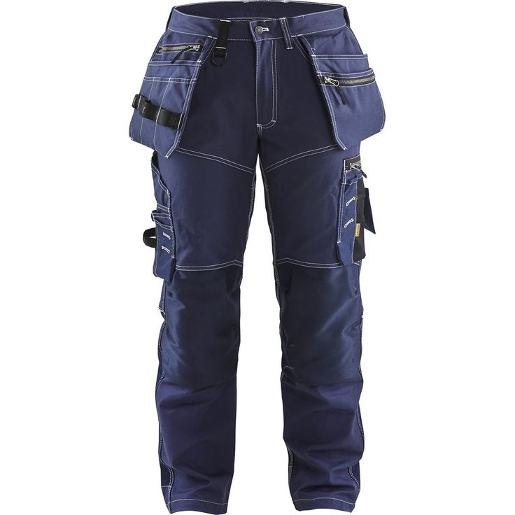 Riipputaskuhousut Blåkläder 1790 Stretch, mariininsininen