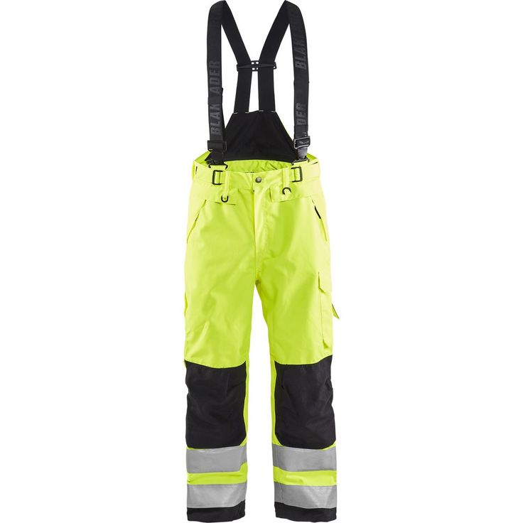 Kuorihousut Blåkläder 1867 Highvis, huomiokeltainen/musta