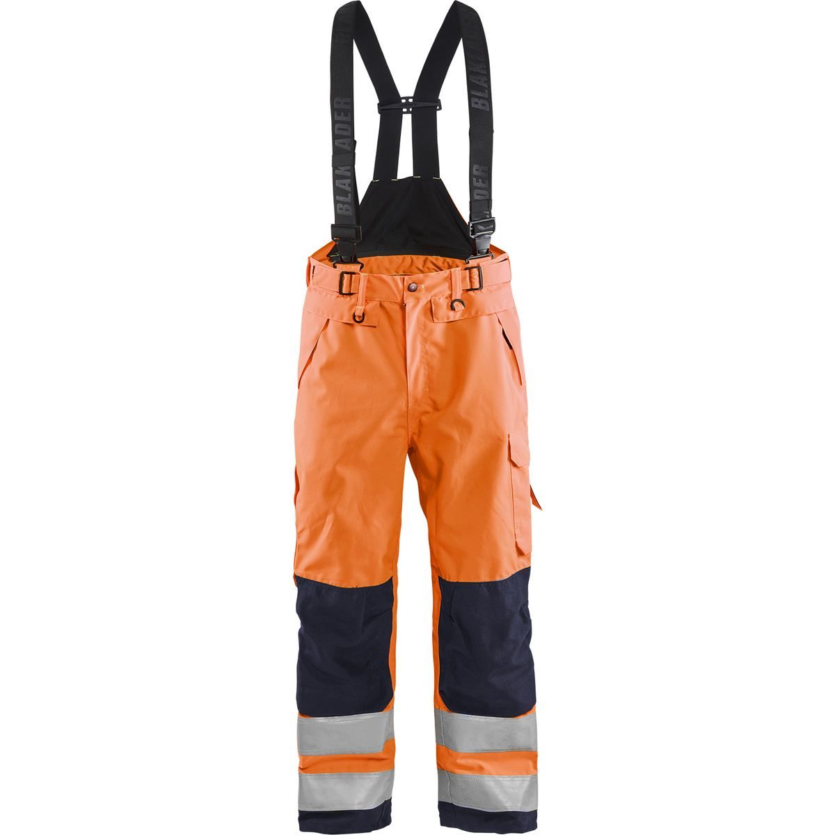 Kuorihousut Blåkläder 1867 Highvis, huomio-oranssi/sininen, koko C54
