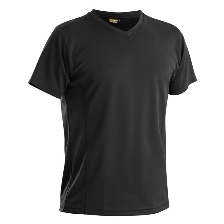 T-paita Blåkläder 3323 Functional, UV-suojattu, musta