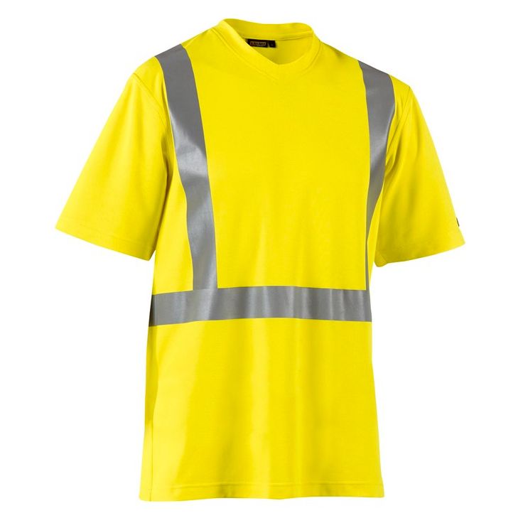 T-paita Blåkläder Highvis 3382, UV-suojattu, keltainen
