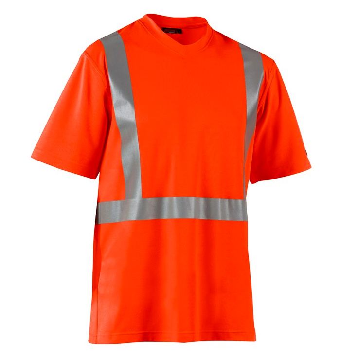 T-paita Blåkläder Highvis 3382, UV-suojattu, oranssi