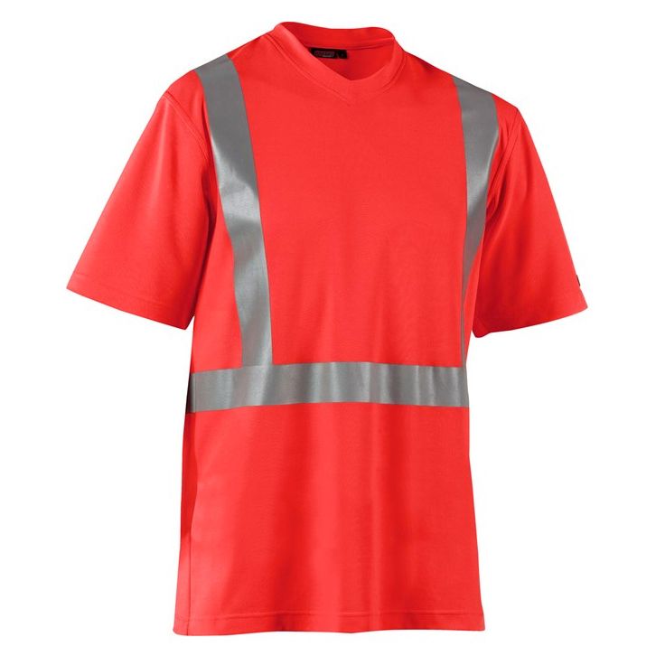 T-paita Blåkläder Highvis 3382, UV-suojattu, punainen