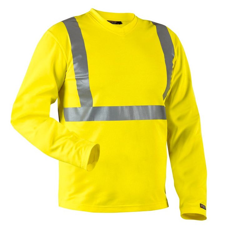 T-paita Blåkläder Highvis 3383, UV-suojattu, keltainen